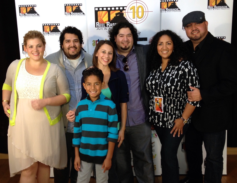 REEL RASQUACHE ART & FILM FESTIVAL — TEAM ON THE STEP AND REPEAT