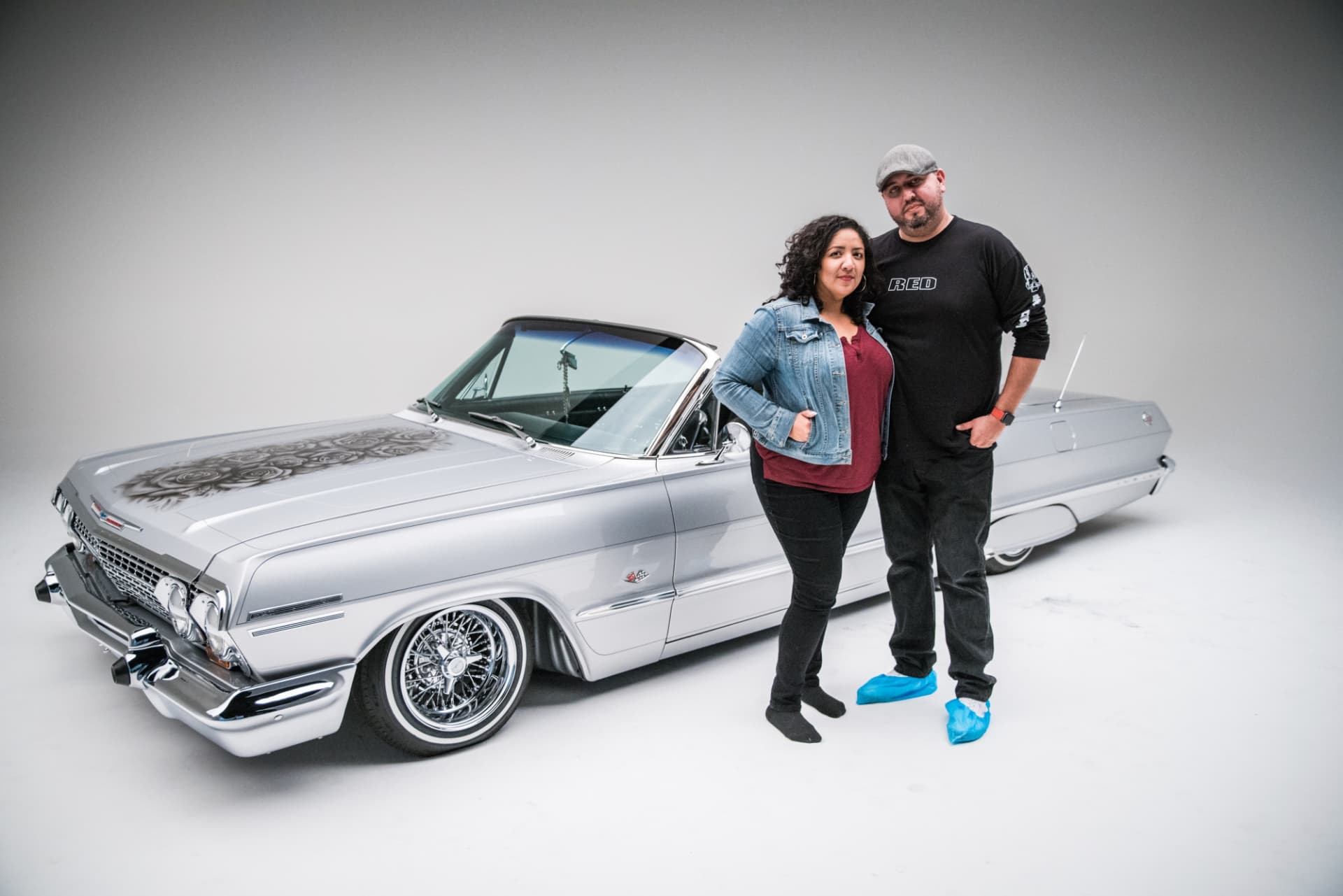LOWRIDER ROLL MODELS — PRODUCER AND DIRECTOR ON SET