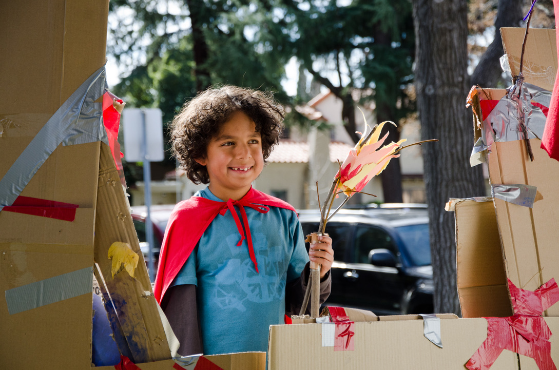 THE CARDBOARD ROCKET SHIP BUILD