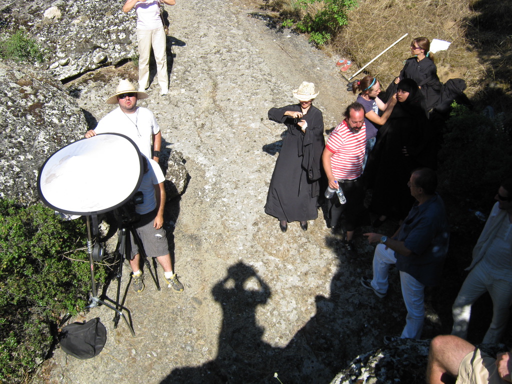 ON LOCATION IN GREECE — BOUNCING LIGHT ON THE ROCK TRAIL