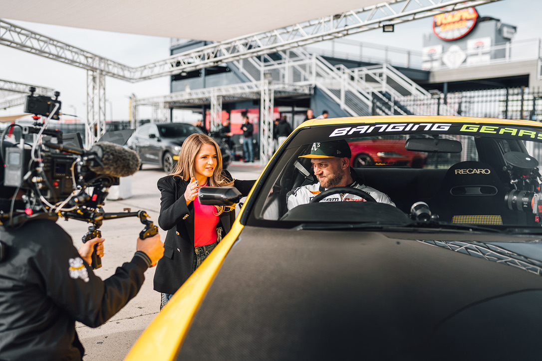 GRID INTERVIEW WITH THE DRIVER — BANGING GEARS TIME ATTACK CAR
