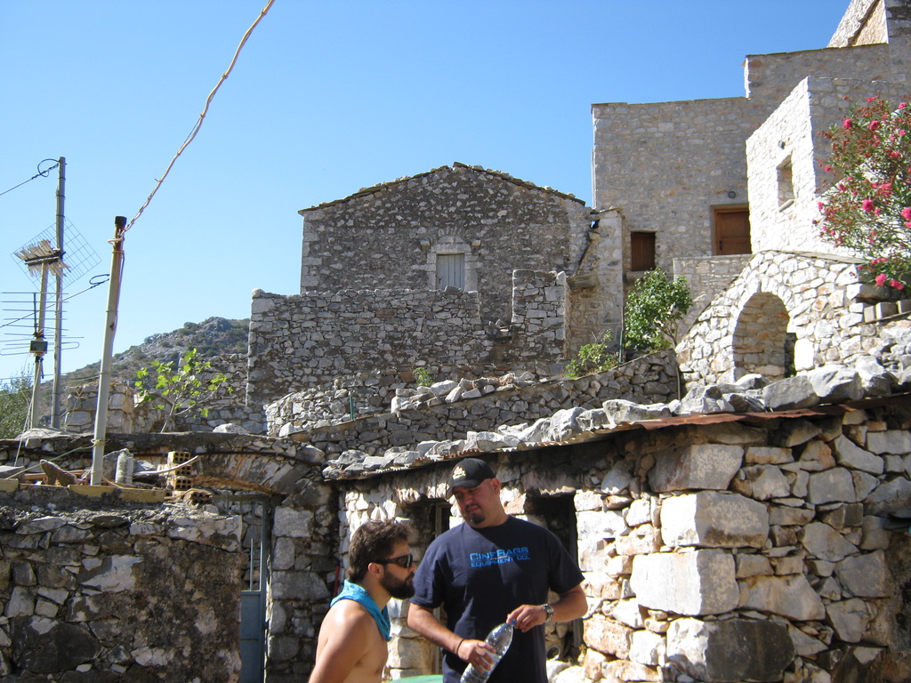 ON LOCATION IN GREECE — SCOUTING THE STONE VILLAGE