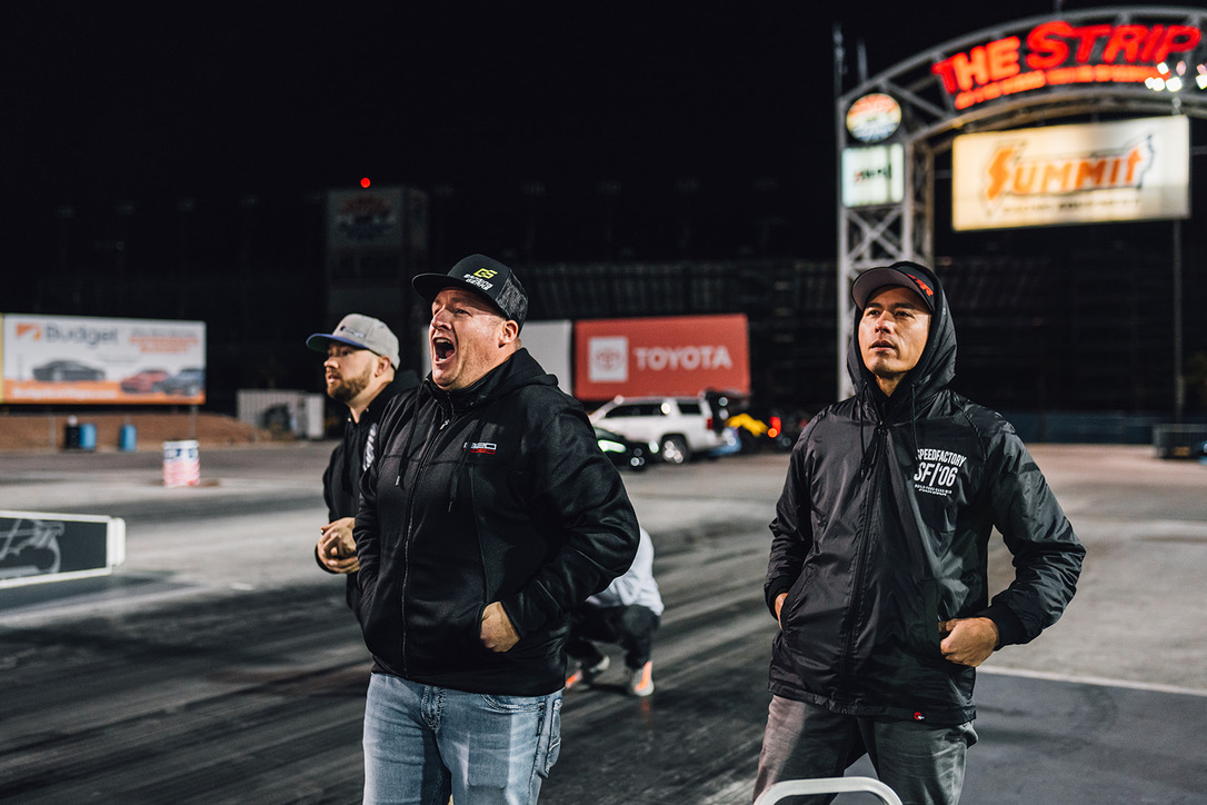 REACTION AT THE TOP END — WATCHING THE BOARD UNDER THE LIGHTS