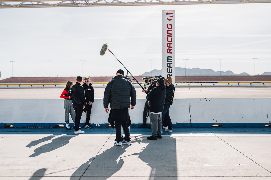 BOOM UP AT THE WALL — CAPTURING THE TRACKSIDE STANDOFF