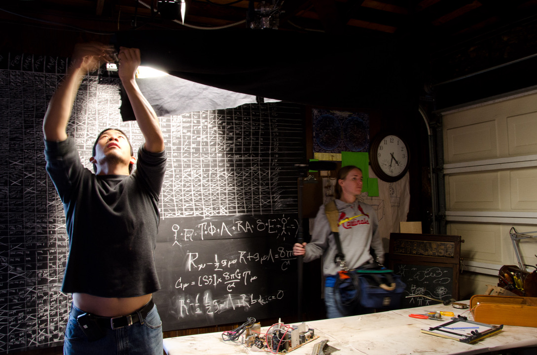 LIGHTING THE WORKSHOP INTERIOR