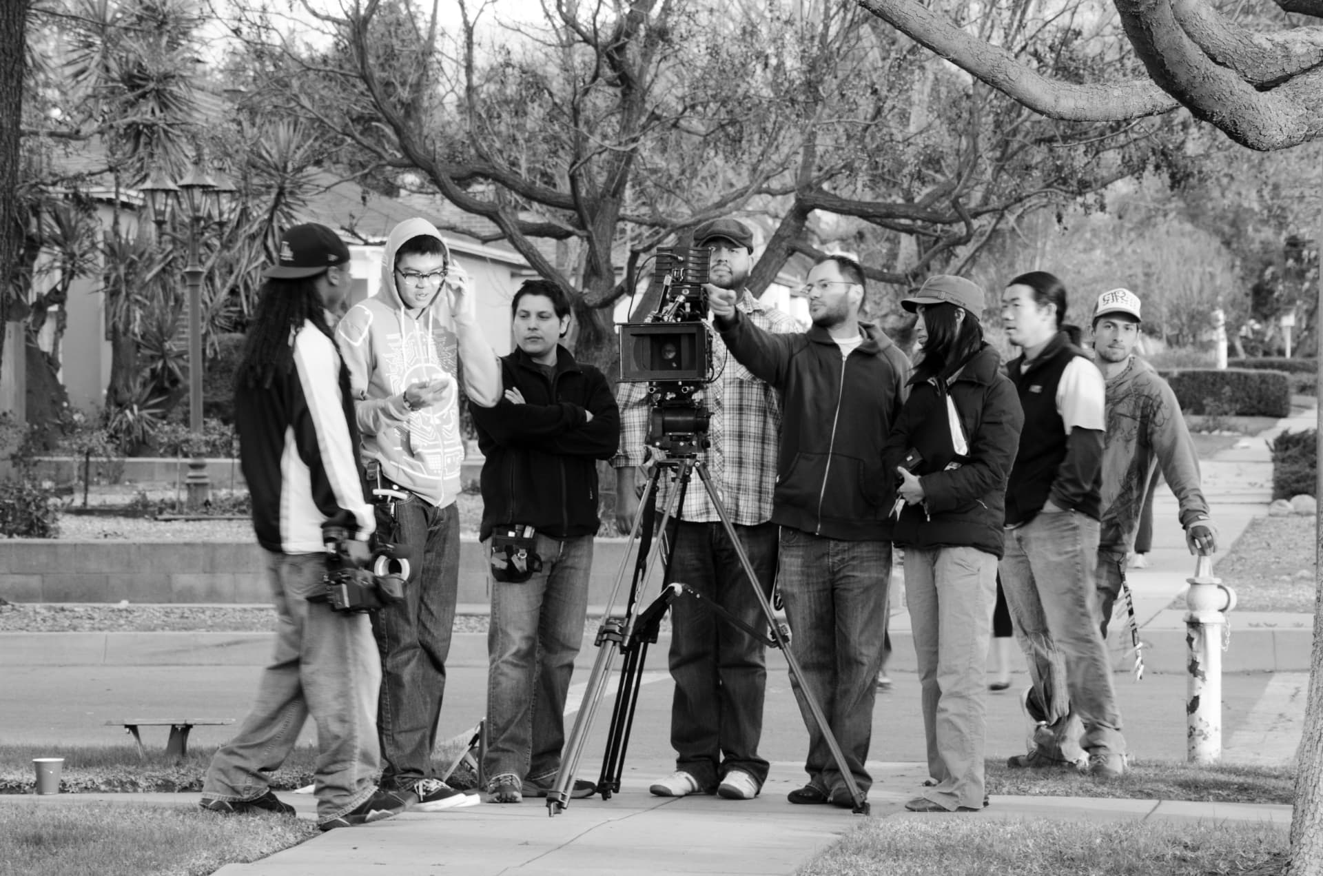 THE SHOOTING STAR SALESMAN — SETTING THE EXTERIOR SHOT