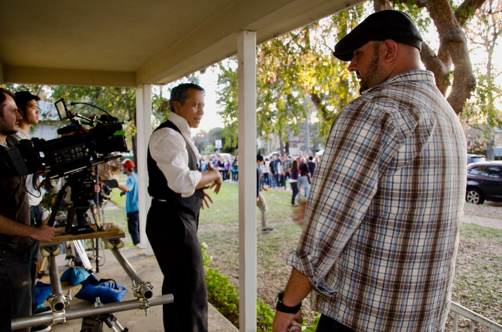THE SHOOTING STAR SALESMAN — BLOCKING THE PORCH SCENE