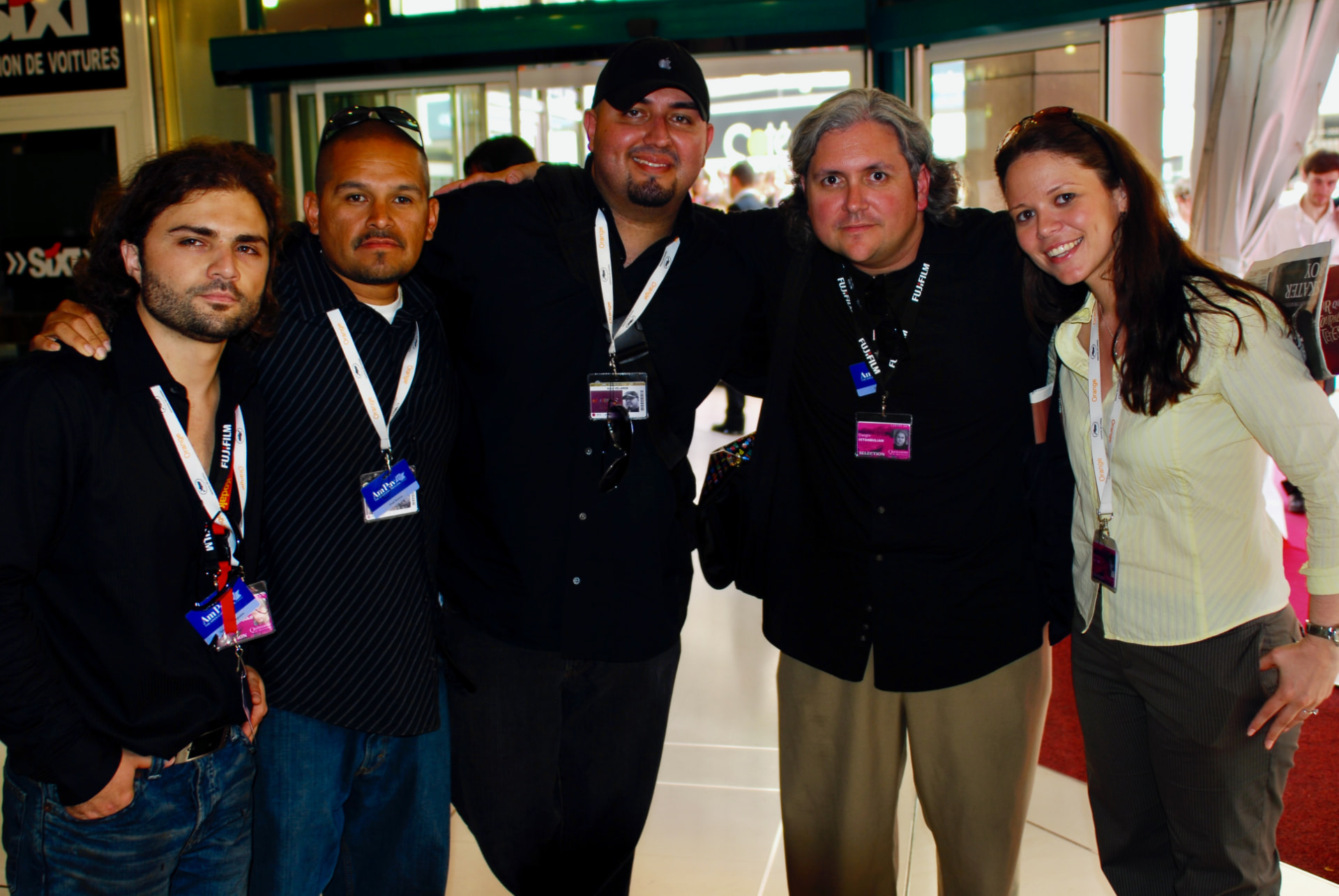 PVC-1 CANNES 2007 — WITH THE TEAM AT THE PALAIS