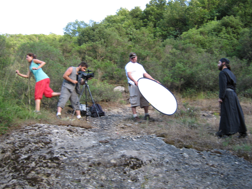 ON LOCATION IN GREECE — CHASING THE SHOT ACROSS THE HILLSIDE