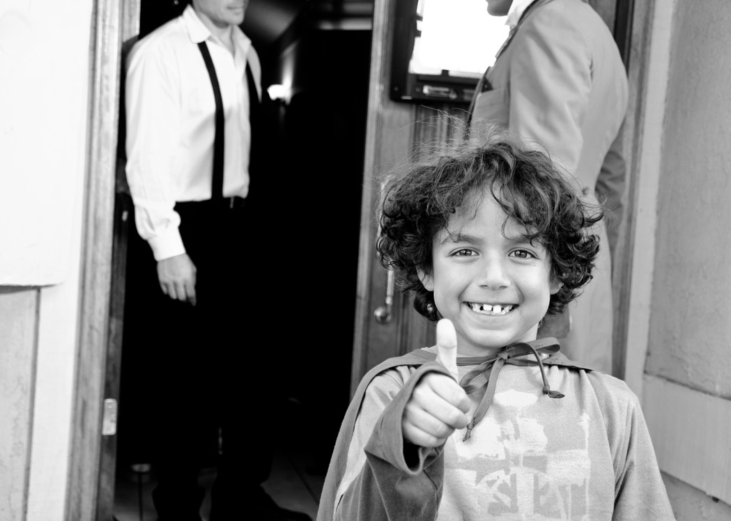 OUR YOUNG LEAD GIVING THE THUMBS UP