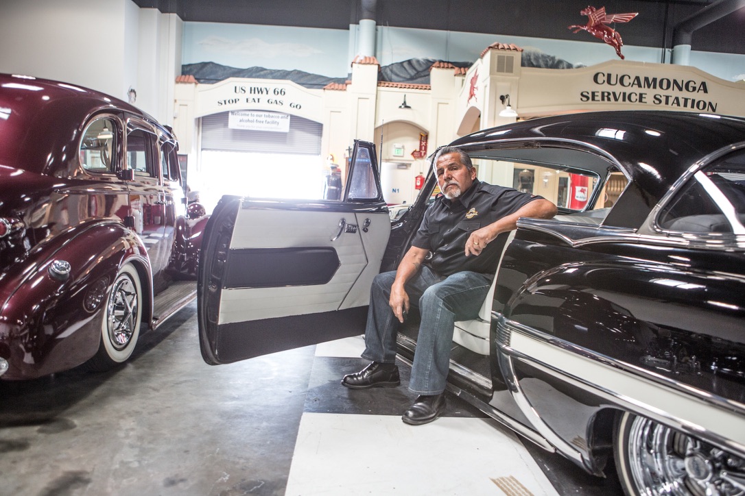 INTERVIEW SETUP — CLUB MEMBER WITH A CUSTOM CADILLAC