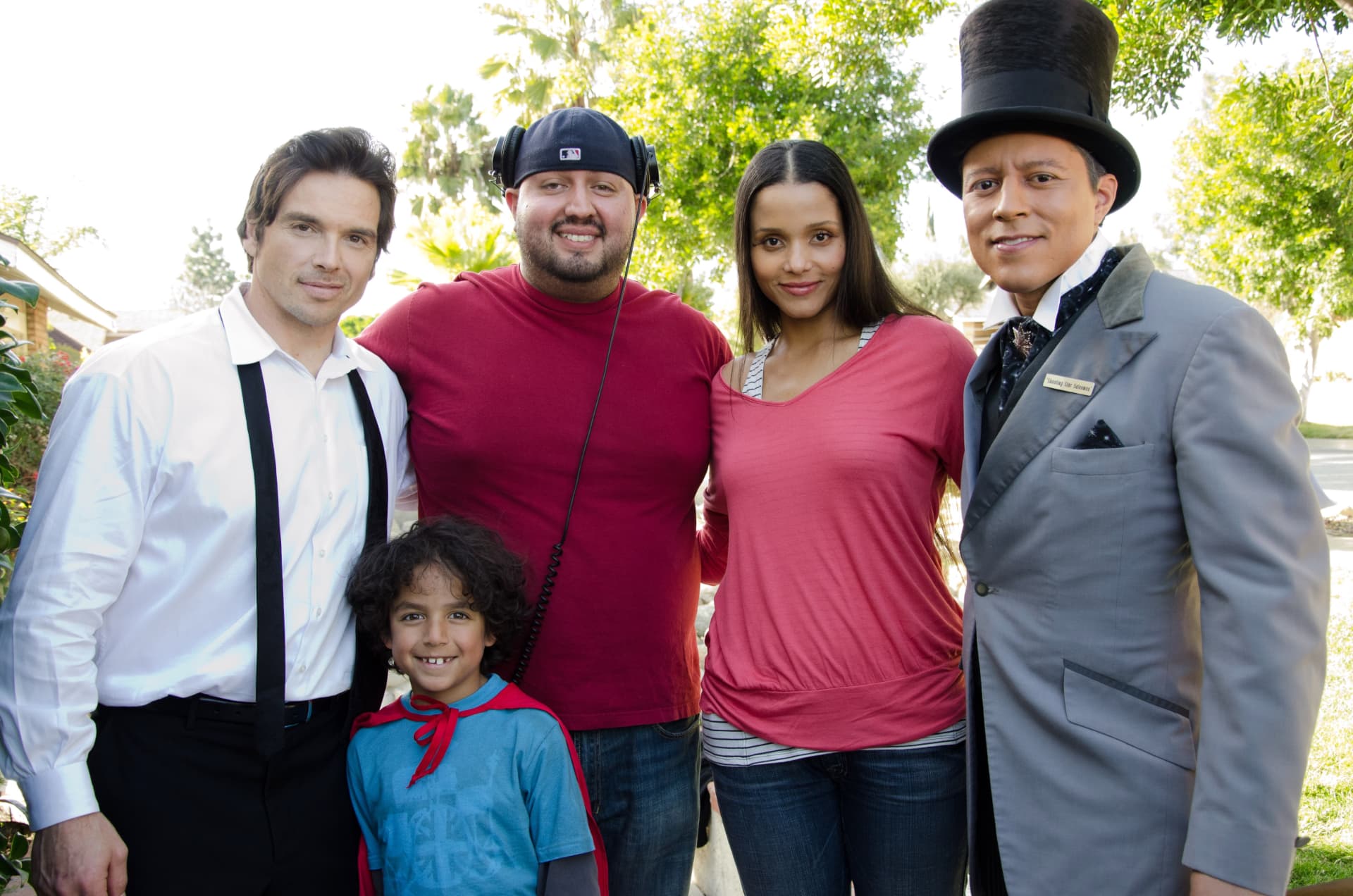 THE SHOOTING STAR SALESMAN — WITH THE CAST
